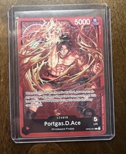 Portgas.D.Ace OP03-001 Alt Art Foil Leader Special Goods Set One Piece TCG NM
