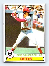 #450 1979 Topps { Dave Concepcion Cincinnati Reds