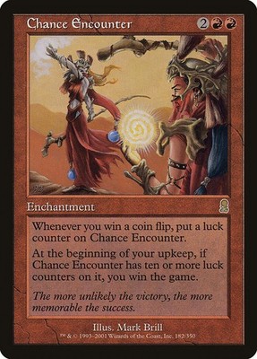 MTG Chance Encounter ODY English NM