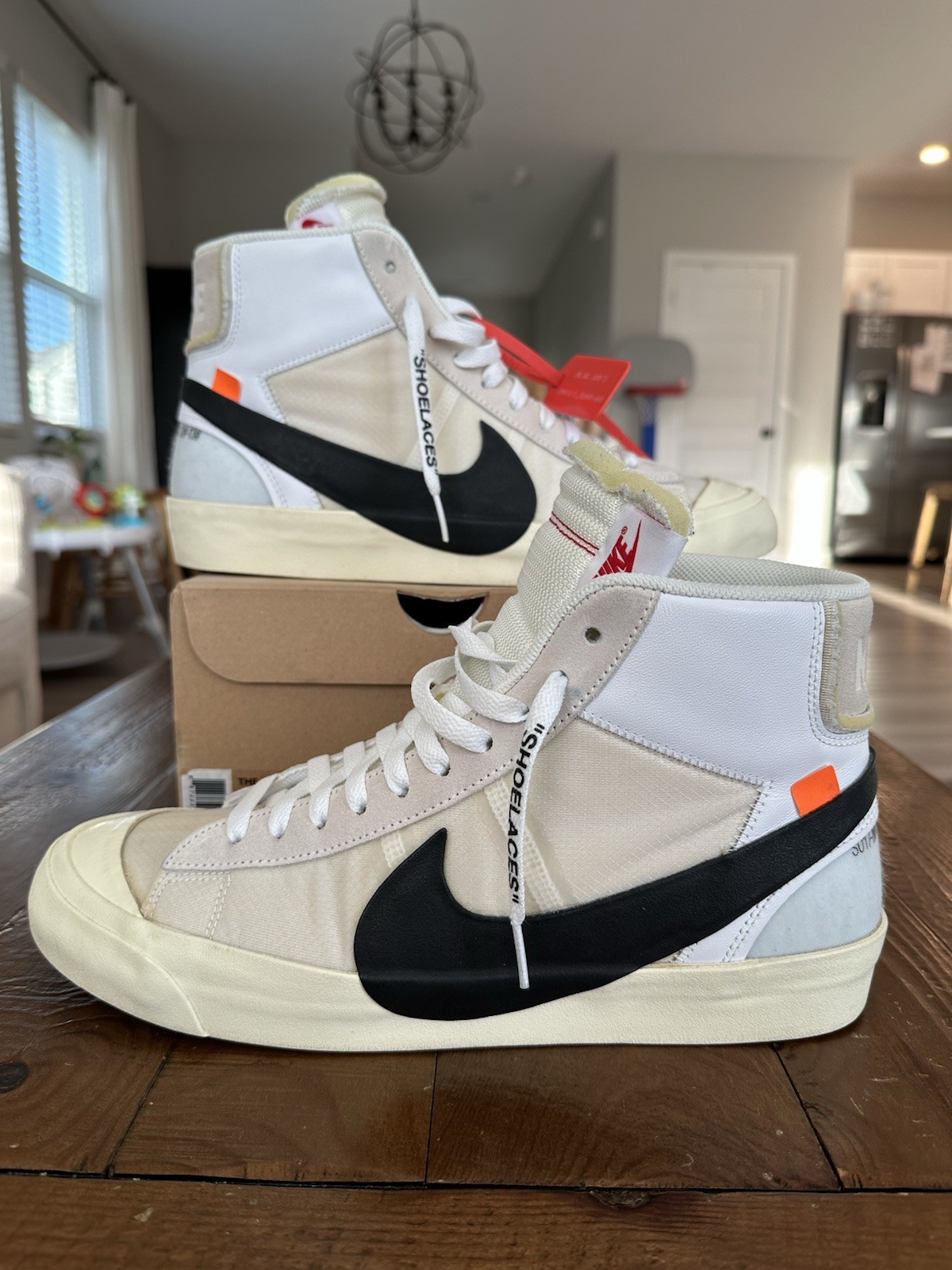 OFF WHITE X NIKE Blazer Nike x Off White metà delle dieci taglia 12