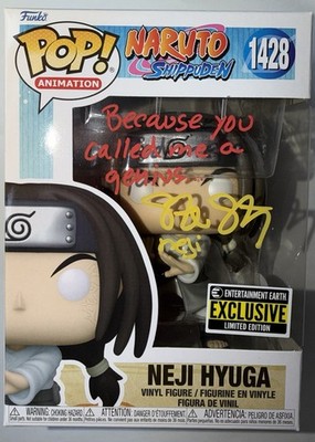 Funko Pop! #1428: Naruto Shippuden - Neji Hyuga EE Exclusive Autographed