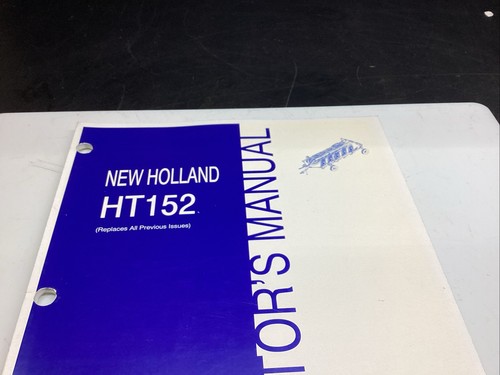 Manual de operador original New Holland HT152 2002 - Imagen 2 de 9