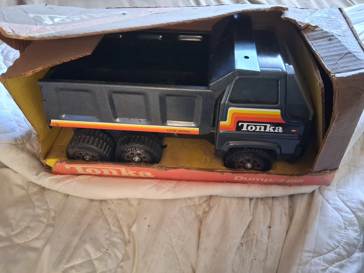 25+ Tonka Black Vintage Manufacture Diecast Dump Trucks for sale