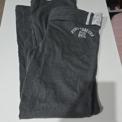 VS Pink Wide Leg Fold Over Yoga Pant Nwt Medium
