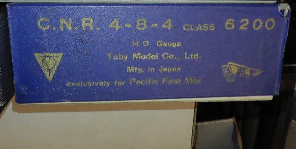 HO Brass CNR 4-8-4 Toby Crown PFM Loco Nice Canadian National Pacific Fast Mail - Image 2 of 4