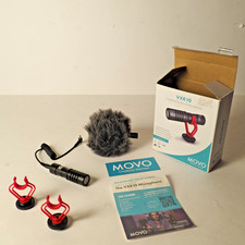 Movo VXR10 Universal Cardioid Condenser Video Microphone Open Box