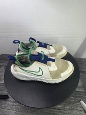 Size 1 PS - Nike Flex Runner 2 Low White Stadium Green