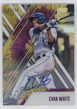 2017 Panini Elite Extra Edition Tie-Dye Auto 2/10 Evan White #17 Auto e6p