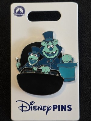 2025 Disney Muppets Haunted Mansion Kermit Fozzie Bear Doom Buggy Pin New (A)