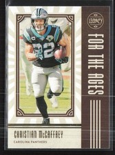 2020 Panini Legacy #FTA-CM Christian McCaffrey For the Ages (P)