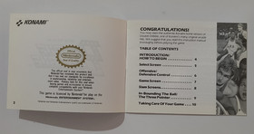 NINTENDO NES DOUBLE DRIBBLE INSTRUCTIONS ENG/ITA