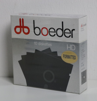 10 Stück DS HD BOEDER Commodore 64 5,25 DISKETTEN C64 Disketten - NEU ungeöffnet
