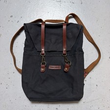 Zaino Bradley Mountain Scout tela pelle zaino outdoor viaggio made USA