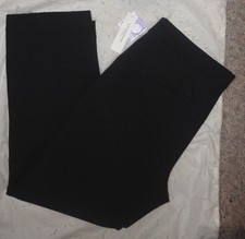 LIVERPOOL Petite KAYLA PULL-ON TROUSER BLACK ANKLE DRESS PANT Size 8 P/8P/29 NEW