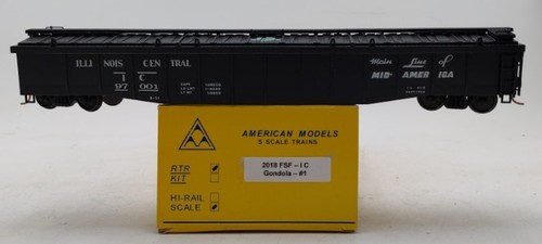 Góndola American Models escala S Illinois Central 2018 #97001 LN/caja | Zustand: Used