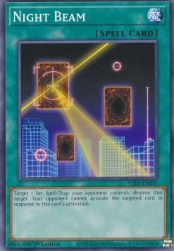 YuGiOh Night Beam STAS-ENX037 Common Englisch NM 1st