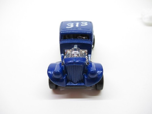 MATCHBOX SUPERFAST 1982 BLUE WILLY'S HOT ROD WHITE HEAT MINT - Picture 3 of 5