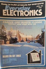 Everyday Electronics January 1980 Easy To Build Projects Magazine