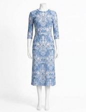 Johnny Was Wynifred Mesh Midi Dress Size XS