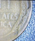 1925 D Lincoln Wheat Cent - Retained Cud- RCD-1c-1925D-02R