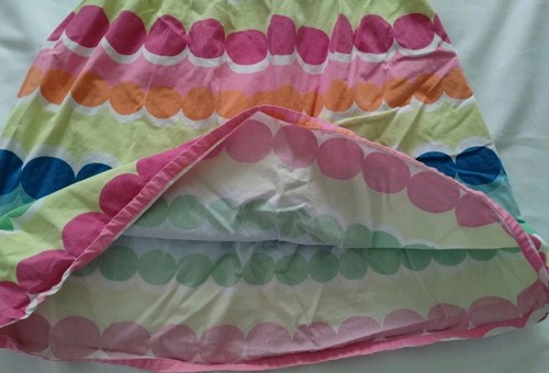 MÄDCHEN GYMBOREE MEHRFARBIGE PUNKTE BUBBLE SOMMER 100 % BAUMWOLLE LÄSSIG SOMMERKLEID GRÖSSE 8 - Bild 2 von 7