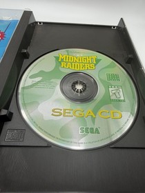 Midnight Raiders (Sega CD, 1994) CIB Complete In Box /w Registration Card
