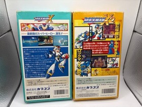 Rockman X X2 W/box Instruction Super Famicom SFC Cartridge Tested