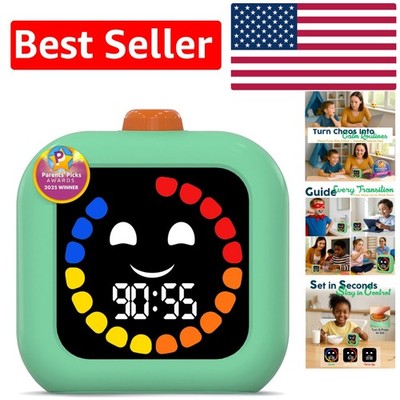 99-Minute Kids Visual Timer - Enhance Routines & Focus with Rechargeable Design