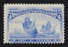CKStamps: US Stamps Collection Scott#233 4c Columbian Mint NH OG