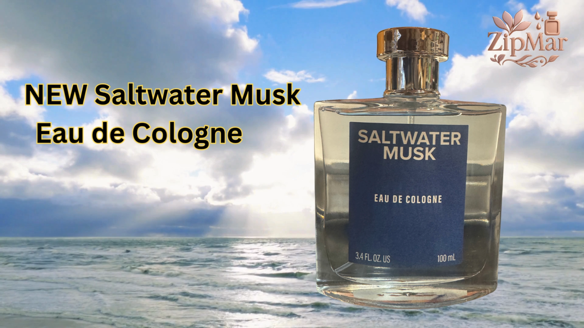 Saltwater Musk Eau De Cologne Spray 3.4floz /100ml Men Woody Scent Tru  Fragrance