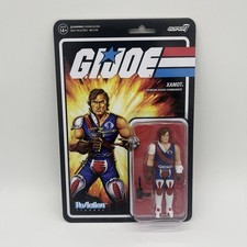 Hasbro ReAction GI Joe Super7 Xamot Crimson Guard Carded Action Figure