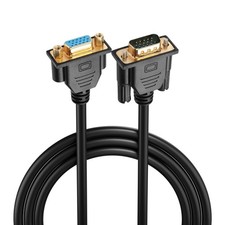 VGA Extension Cable 15 Pin 1080P Male To Female Monitor Video Cord 1.5M