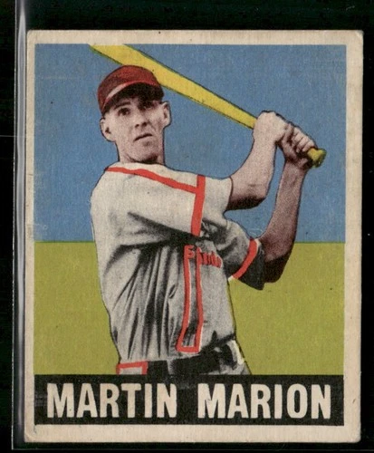 1948-49 Leaf #97 Marty Marion VG/VG-EX