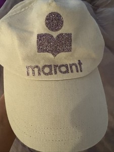 Isabel Marant Purple Glitter Logo Baseball Cap Hat Amazon.com: Sparkling Purple Glitter Baseball Cap for Women  main image 4