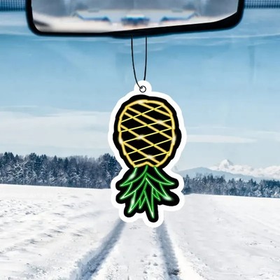 Upside Down Pineapple Car Air Freshener - swinger lifastyle