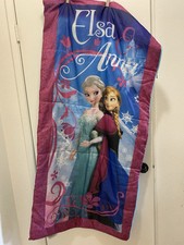 Disney Frozen Sleeping Bag Elsa Anna Sleepover Slumber Bag