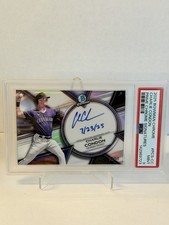 2025 Bowman Chrome Prime Chrome Signatures Charlie Condon 28/50 PSA 9