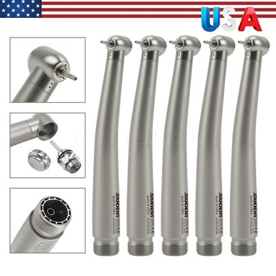 5PCS NSK Pana Max Style Dental High Speed Turbine Handpiece Push Button 2Holes