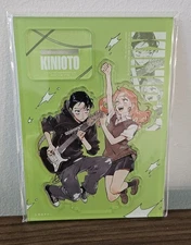 Mitsuki & Aya Acrylic Stand - Guy She Was Interested In / Kinioto / Green Yuri