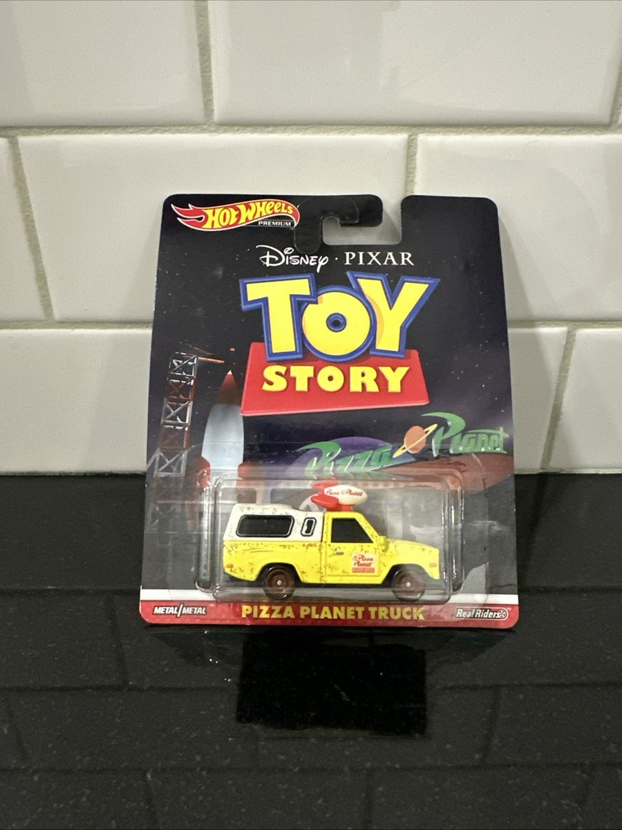 Hot Wheels Premium Toy Story Pizza Planet Truck Disney Pixar Real