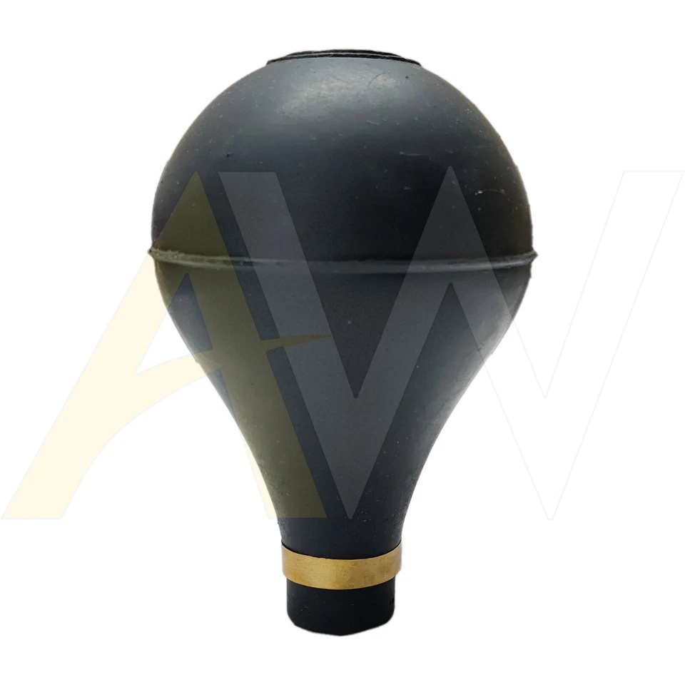 Neue Gummibirne für Oldtimer Messing Hupe Auto Taxi LKW - mit Messingklemme - AW - Bild 2 von 4