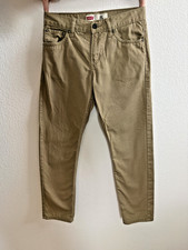 Levi's 508 Regular Tapered Fit Jeans Boys 14 Reg W27 L27 Tan Causal