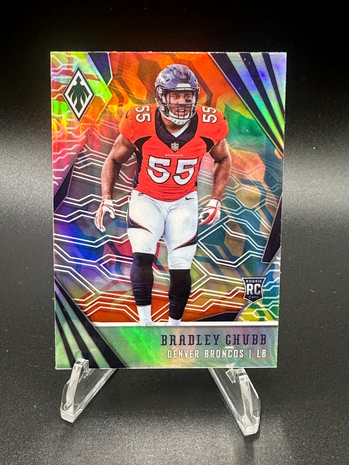 2018 Panini Phoenix - Rookies Bradley Chubb #104 (RC) Denver Broncos