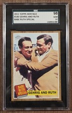 2011 Topps Heritage Babe Ruth