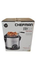 Chefman Fry Guy Deep Fryer Kitchen RJ07-M-ss 4.2 Cup Fries New