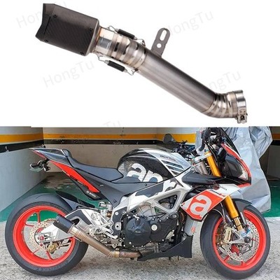 51MM For Aprilia RSV4 2009-2015 Exhaust Muffler Header Titanium Alloy Link Pipe