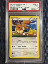Eevee BW97 PSA 9 low pop pikachu holo promo legendary treasures, 2013 b and w on eBay