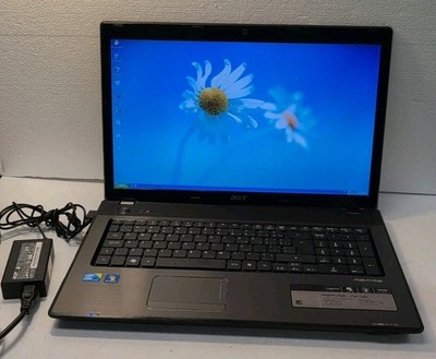   Acer Aspire 7741  17.1'' Laptop Intel i3-M370 CPU/3GB Ram/160GB HDD/WINXP -