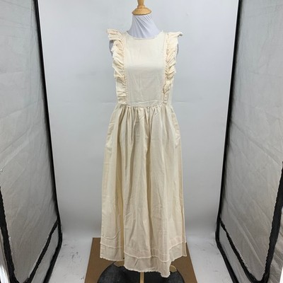 asos cream dress ASOS DESIGN asymmetric high neck minimal maxi dress in cream