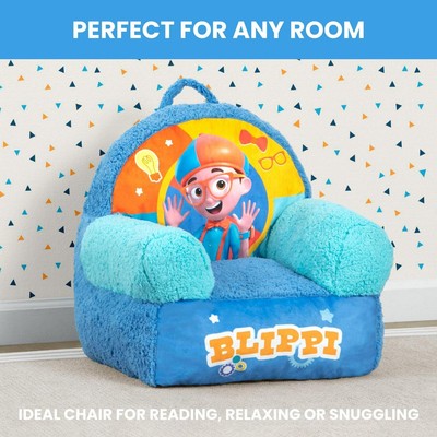 Blippi Cozee Buddy Chair by Delta Children, Blue